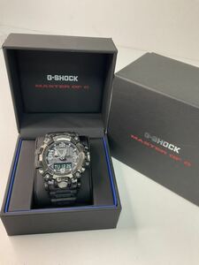 営SR774-60◆ 【稼働品】CASIO G-SHOCK カシオ ジーショック GWG-2000 マッドマスター メンズ ブラック タフソーラー 腕時計 