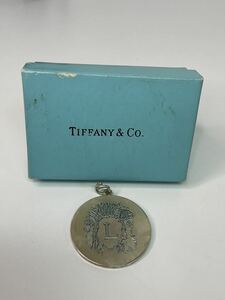 代KNI011-60◆ Tiffany&Co. ティファニー ヴィンテージ L STERLING シルバー ネックレス トップ 総重量25.63g