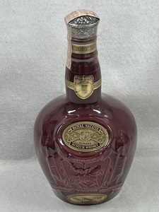 32465【ROYAL SALUTE】ロイヤルサルート 21年　陶器　赤　700ml　40度　布袋