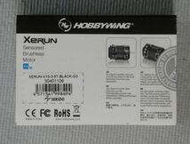 【未開封・新品・希少】HOBBYWING XeRUN V10 G3 ブラシレスモーター 3.5T HW3401106 1/12 Racing POWERS ホビーウィング_画像6