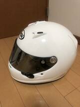 Arai アライ 57-58㎝ フルフェイスヘルメット GP6 美品　ミラーシールド付　4輪競技用_画像1