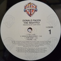 米盤 Donald Fagen「The Nightfly」1-23696　両面 MASTERDISK、RL 刻印　SH1、SH3　※最終出品_画像2