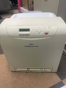 NEC A4カラーレーザープリンタ　Color MultiWriter PR-L5750C 一部上部分に破損あり　動作確認済み　新品トナー付き　フリ01