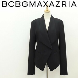 新品◆BCBG MAXAZRIA マックスアズリア TOMAS ストレッチ ジャケット 黒 ブラック XS