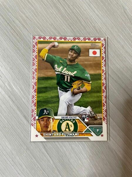 藤浪晋太郎　 Topps Japan Edition ルーキー桜パラレル　63/99シリアル