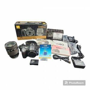 Nikon ニコン デジタルカメラ 一眼レフ D40 ニッコール AFレンズ 35-70ｍｍ F2.8 SDカード アダプター付属 現状品