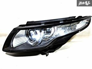 キレイ！点灯OK！純正 ランドローバー LV2A レンジローバー イヴォーク HID ヘッドライト 左 左側 BJ32-13W030-GD 点灯OK 棚