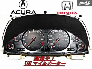 売り切り！ 超希少！低走行！保証付 US ホンダ 純正 ACURA アキュラ NA1 NA2 NSX マイル スピードメーター タコメーター 78100-A000 棚 K1A