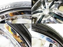 ● DOLCE ドルチェ DC26 20インチ 8J +48 PCD 114.3 5穴 ハブ径 73mm メッキ ホイール 225/35R20 4本 ハリアー アルファード RAV4 等_画像6