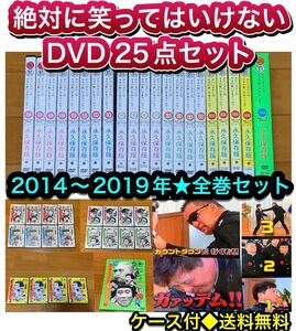 【送料無料】ガキ使 絶対に笑ってはいけない DVD25点セット