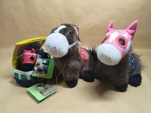  jumbo super hose certainly . horse ticket holder Sakura chitoseo- wonder pahyu-mbiwa high ji Dubey horse racing soft toy figure 3 body 