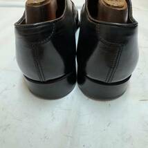 MAXVERRE マックスヴェッレ メダリオンレザーシューズ 8.5(27cm程度) 内羽根短靴 イタリア製 ブラック 黒靴 メンズ 男性用 ビジネス_画像4