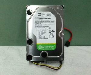 ハードディスク Western Digital WD10EURS-630AB1 1.0TB（レコーダー RD-BZ810から外し）中古