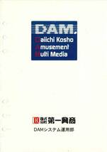 【説明書】第一興商 DAM-G100 セッティングマニュアル 送料無料_画像2