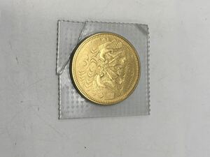 森　【未使用】昭和61年/ブリスターパック入り/天皇陛下 御在位60年記念 10万円 金貨 拾万円/純金 24金 K24/62 割れあり