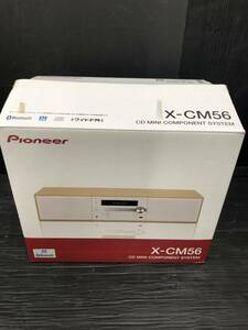 森　Pioneer◆ミニコンポ・セットコンポ X-CM56(W) [ホワイト]/CDミニコンポ　現状品