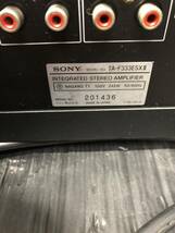 川　SONY 　ソニー　TA-F333ESXⅡ 　　 ESシリーズプリメインアンプ　　　　　オーディオ機器 _画像7