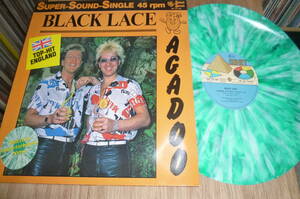 良好品） 12” BLACK LACE // AGADOO