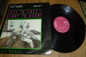  12” THE TWINS // FACE TO FACE - HEART TO HEART