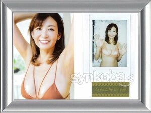 HIT'S/中島史恵2 Vol.2 水着チェキ入りSPフレームA　(オレンジビキニ) ◆非売品 231120-813