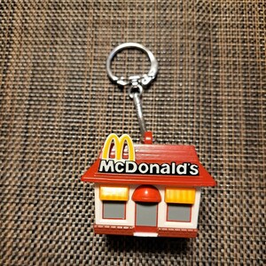 マクドナルド 店舗 キーホルダー ／ McDonald's お店 店 マクド マック