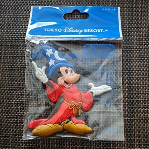 【激レア新品未開封】 TOKYO Disney RESORT ファンタジア ミッキー マグネット ／ ディズニー 魔法使いの弟子 ミッキーマウス