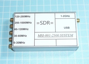 MSI_ SDR SYS_905 10K- 2GHz SDR ラジオ MSI001 -2500 SYSTEM ALケース 入り