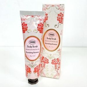 【未使用品】SABON/サボン ヘッドスクラブ リプレニッシング ゼラニウム 90g [スクラブ入り頭皮洗浄料]