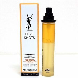 ★個数限定特価/未使用品★ YSL/イヴ・サンローラン ピュアショット ナイトセラム レフィル (美容液) 50ml