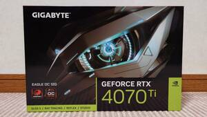 【新品未開封・送料無料】GIGABYTE GV-N407TEAGLE OC-12GD Rev2.0 (GeForce RTX 4070 Ti 12GB) [グラフィックボード/ビデオカード/GPU]