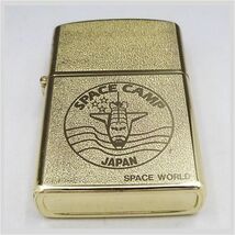 ジッポー風 SPACE WORLD スペースワールド オイル ライター 火種確認済 ZIPPO-風★ 希少品 喫煙道具 アンティーク コレクション 22-0175-01_画像1