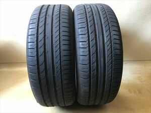 激安中古タイヤ　　225/50R17 94W コンチネンタル　contisportcontact5 MO 18年製　　2本