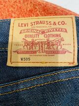 Levi's W505・リーバイス W505・タイトストレート・デニムパンツ・wrangler・Lee・濃紺デニム・検索用_画像4