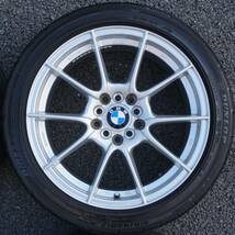 美品 ATS DTC 17インチ 7.5J +30 5Hx120/108 軽量ホイール & 20年製 DUNLOP DIREZZA DZ101 215/45R17 4本セット BMW E36 E46 Volvo S70 V70_画像3