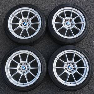 美品 ATS DTC 17インチ 7.5J +30 5Hx120/108 軽量ホイール & 20年製 DUNLOP DIREZZA DZ101 215/45R17 4本セット BMW E36 E46 Volvo S70 V70