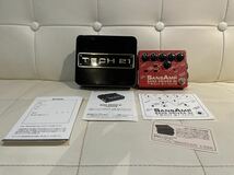 【激レア/限定/美品】 TECH21 SansAmp BASS DRIVER DI Vermillion_画像1