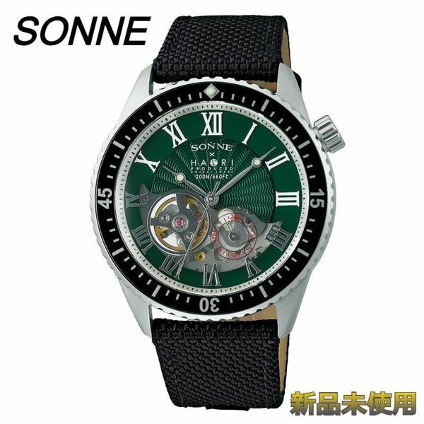 【SONNE 】【新品未使用】メンズ腕時計　NO27-SSGR★送料無料