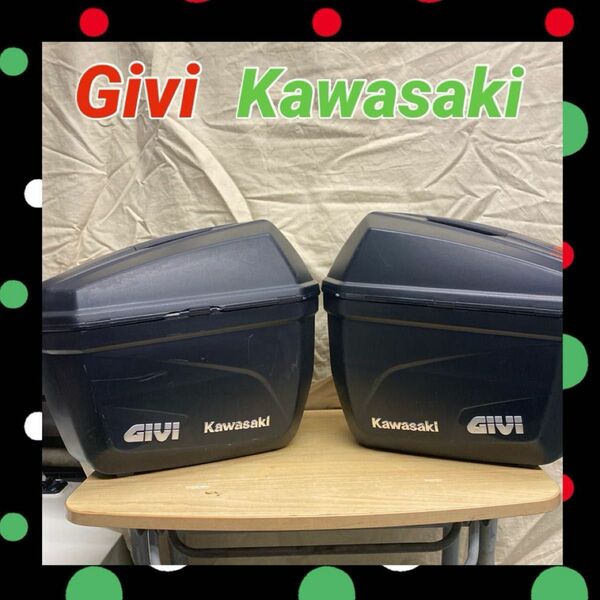 Givi Kawasaki★パニアケース サイドバック サドルバック