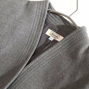 Addenda 株) レナウン ■ 上質 高級感 毛100％ ウールジャケット グレー ミセス フォーマル 綺麗めの画像2