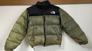 THE NORTH FACE ヌプシ ノースフェイス ダウンジャケット ダウン カーキ 黒