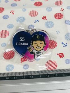 オリックス・バファローズ アクリルキーホルダー T-岡田 オリ姫