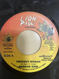 Warrior king / Virtuous woman レゲエ　レコード　247