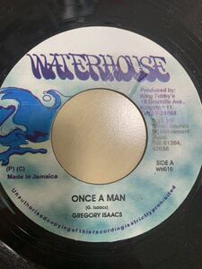 Gregory isaacs / once a man レゲエ　レコード　66