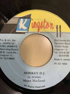 Major mackerel / Monky DJ レゲエ　レコード　158