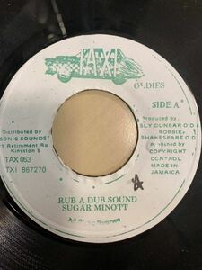 Sugar minott / Rub a dub sound レゲレコード　175