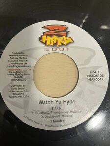 T.O.K. / Watch yu hype レゲエ　レコード　185