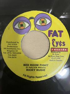 Ricky rudie / Bed room fight レゲエ　レコード　208