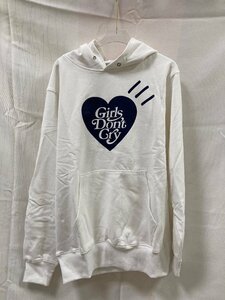 HUMAN MADE ヒューマンメイド HUMAN MADE×Girls Don't Cry スウェットプルパーカ ホワイト パーカ 中古 L TN 1