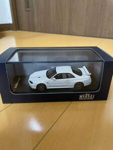 MARK43 1/43 スカイライン GT-R VspecⅡ BNR34(中古)