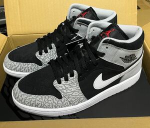 AIR JORDAN 1 MID SE 9.5 AJ1 エレファント